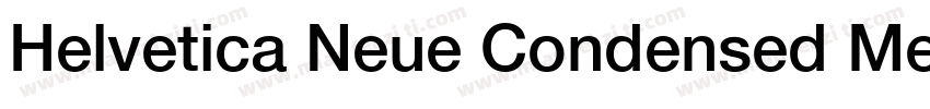 Helvetica Neue Condensed MediumCon字体转换